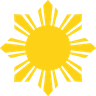 Floating Filipino sun
