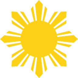 Floating Filipino sun